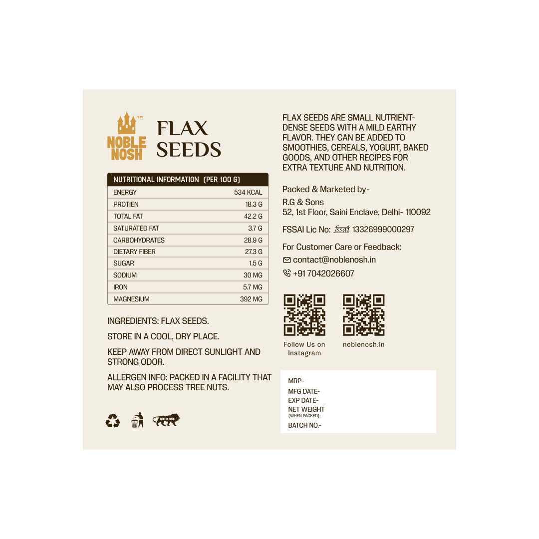 Flax Seeds- 250g