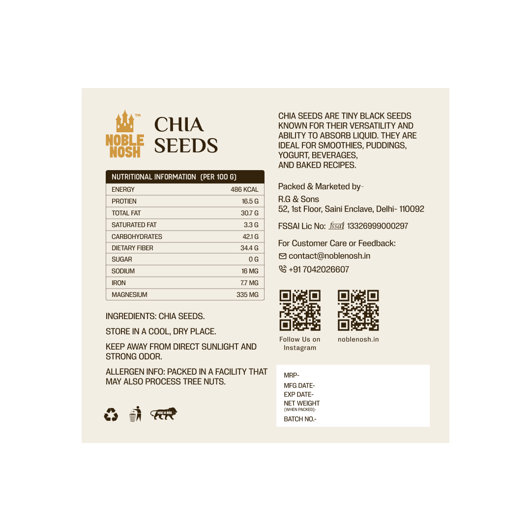 Chia Seeds- 300g