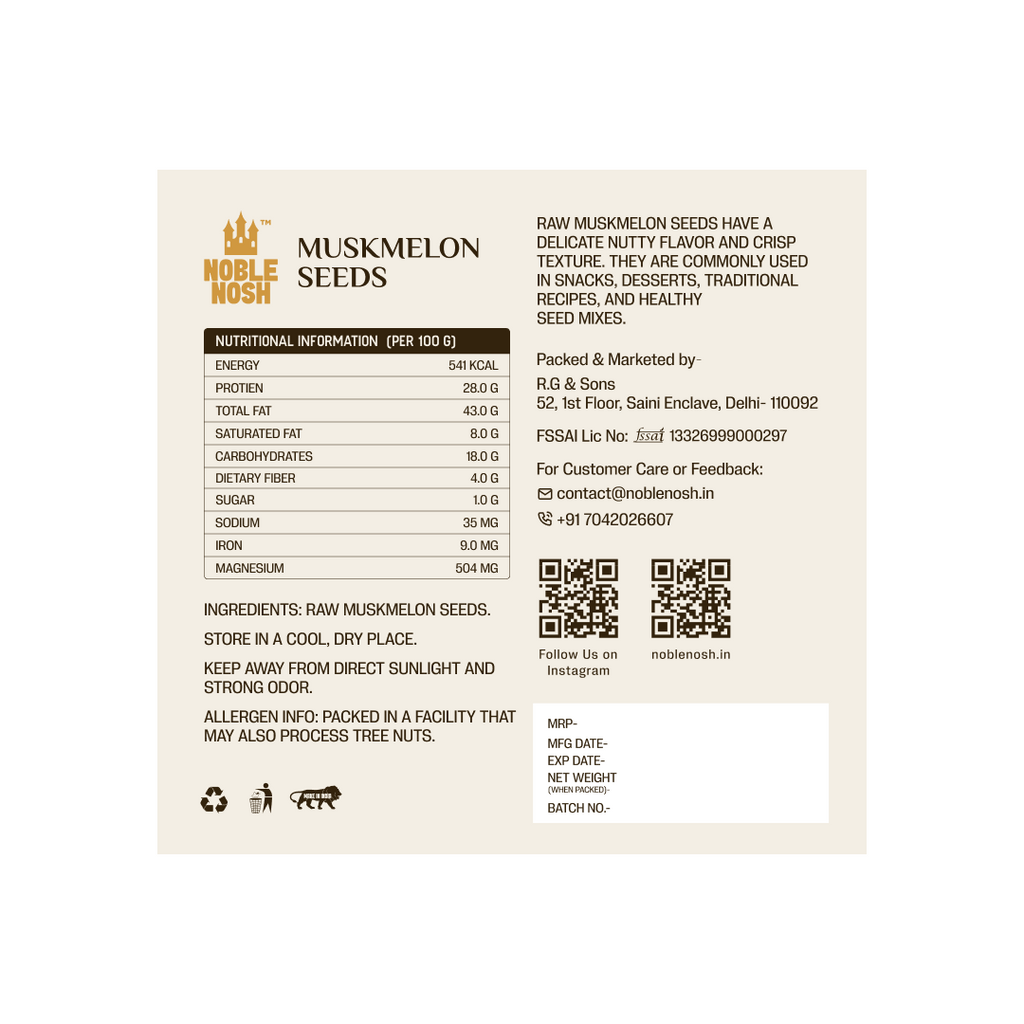 Muskmelon Seeds- 250g