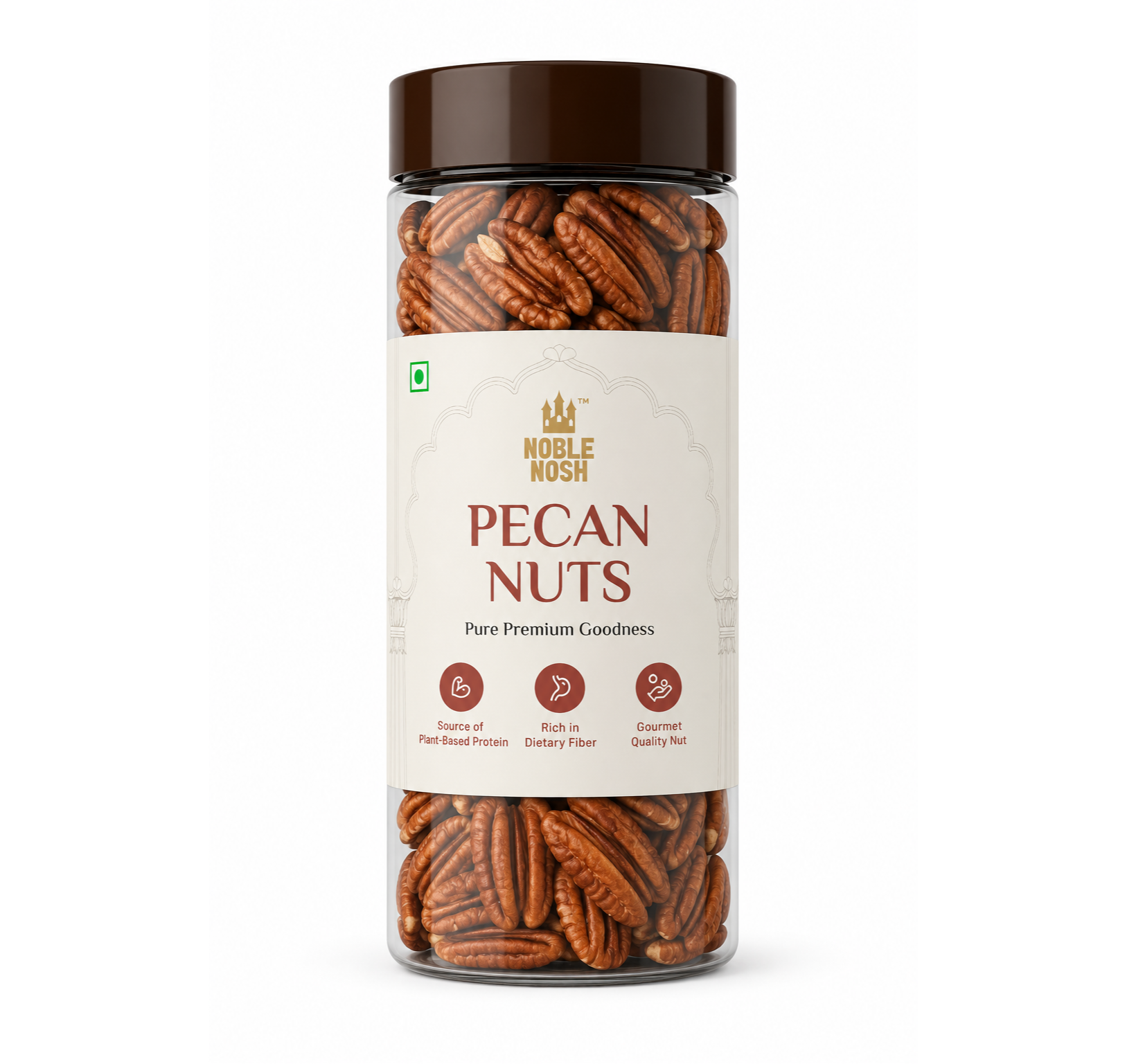 Pecan Nuts – Premium Dried Nuts (250g Jar)
