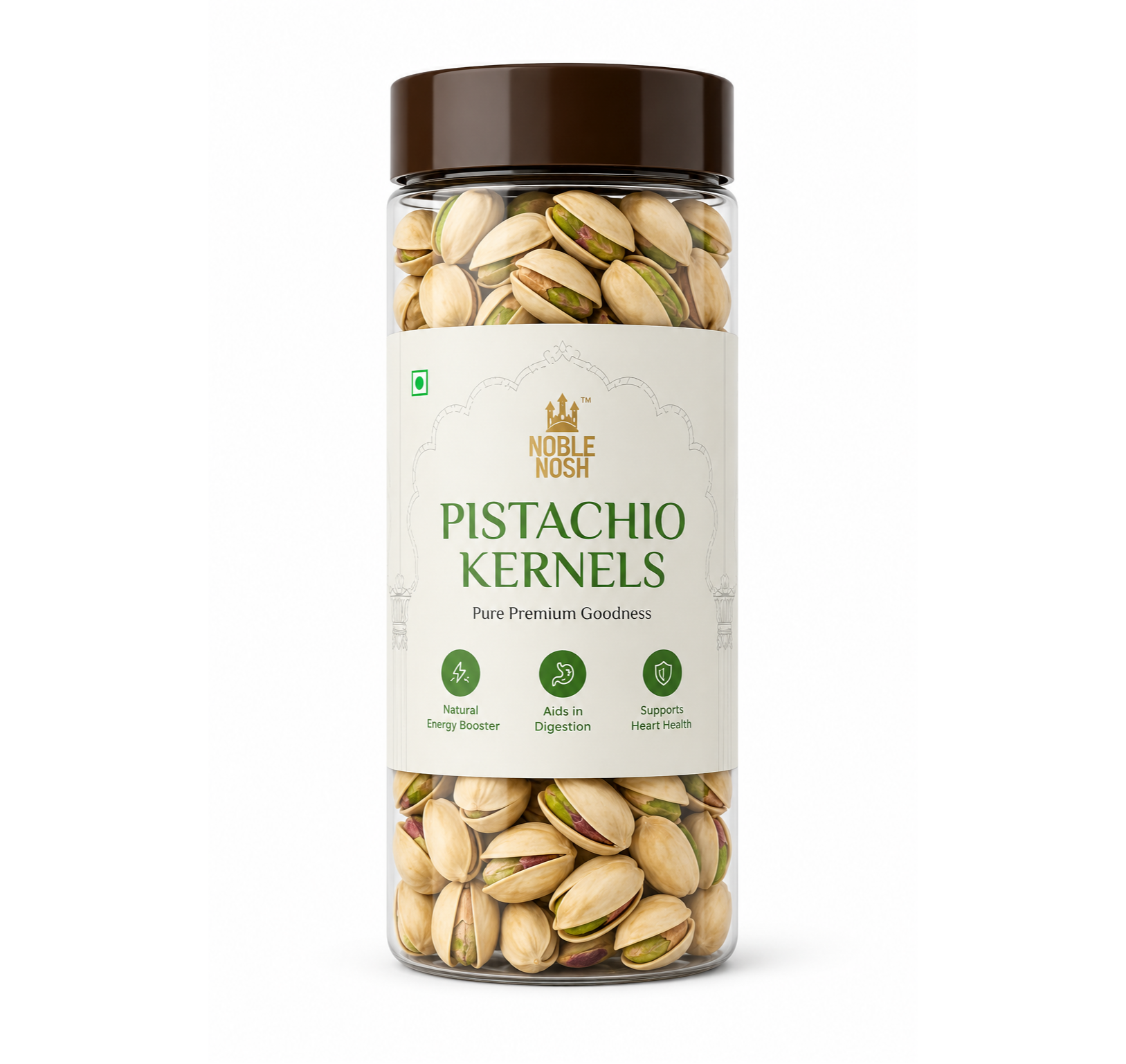 Pistachio Kernels – Premium Nuts (250g Jar)