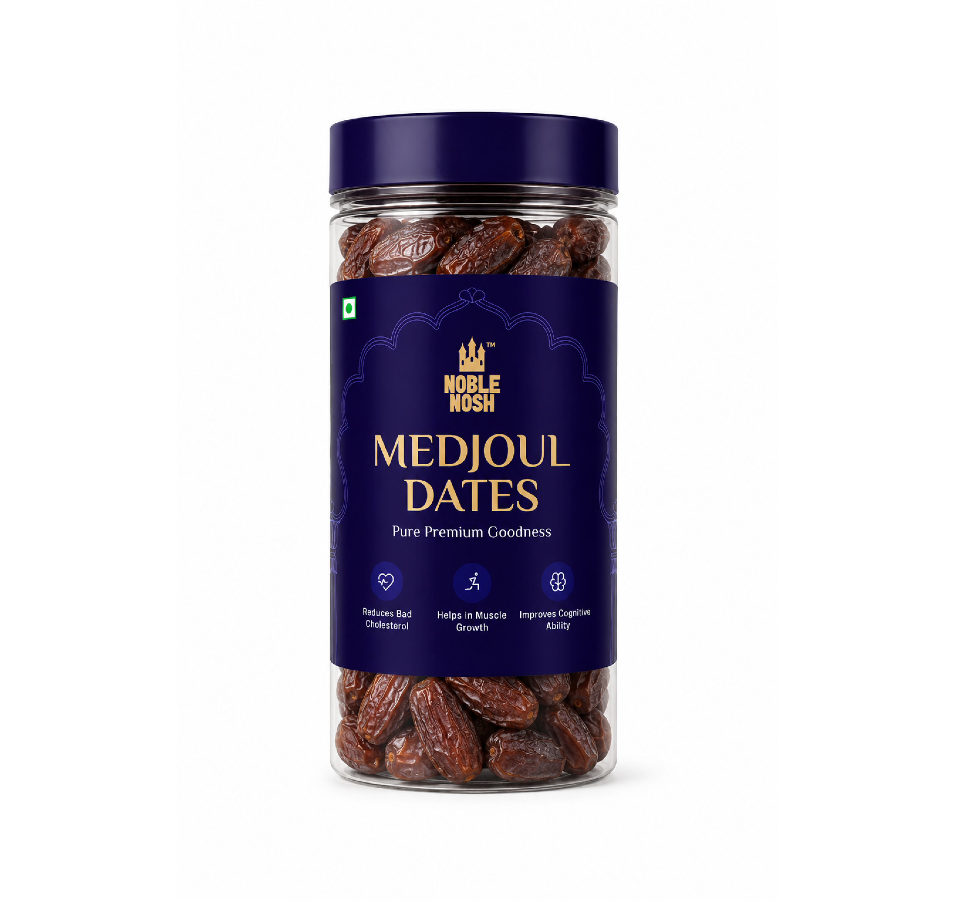 Medjoul Dates – Premium Dates (500g Jar)