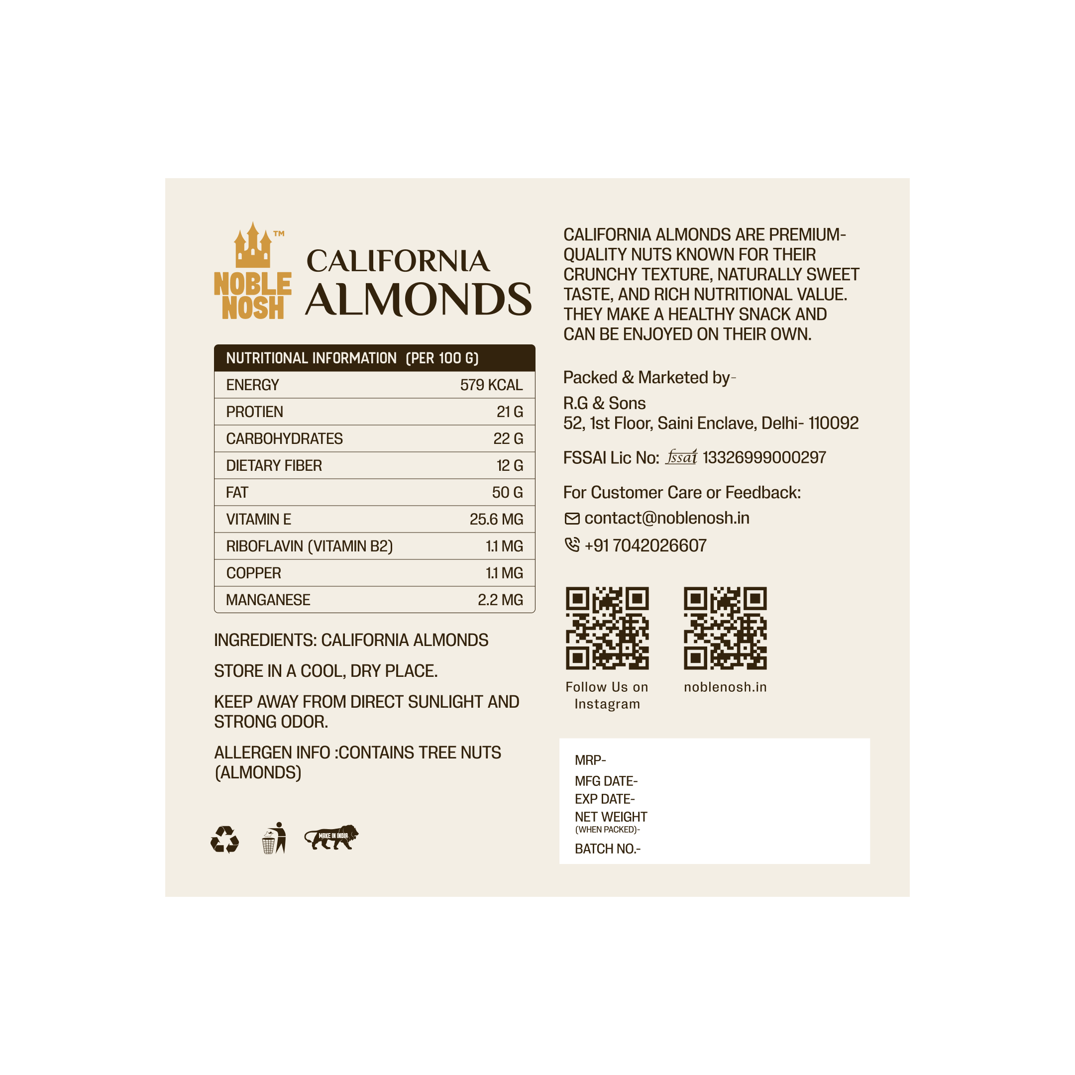 California Almonds
