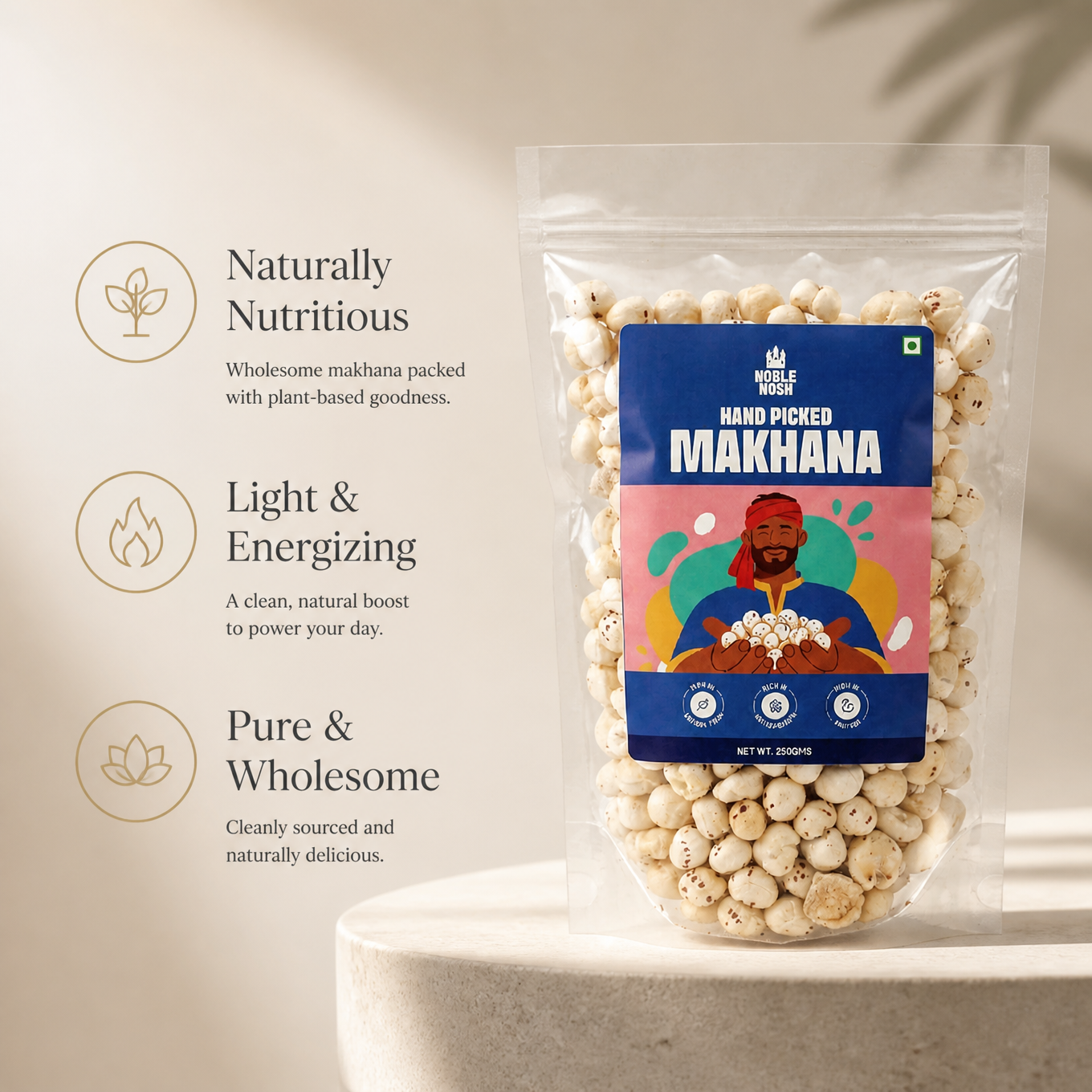 Handpicked Makhana (Fox Nuts)